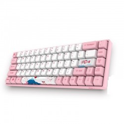 Bàn phím cơ AKKO 3068 World Tour Tokyo Akko Pink switch