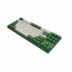 Bàn phím cơ AKKO 3087 DS Matcha Red Bean Akko Pink switch