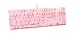 Bàn phím cơ E-DRA EK312 Pink Brown switch