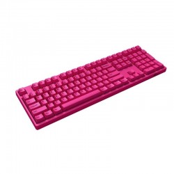 Bàn phím cơ AKKO 3108 v2 DS Rose Red Gateron Pink switch