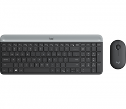Bộ bàn phím chuột không dây Logitech MK470 USB-Wireless (Màu than chì)
