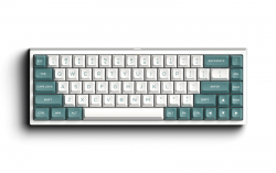 Bàn phím cơ FL-Esports FL680SAM Aqua Green Wireless Gateron Cap Brown switch