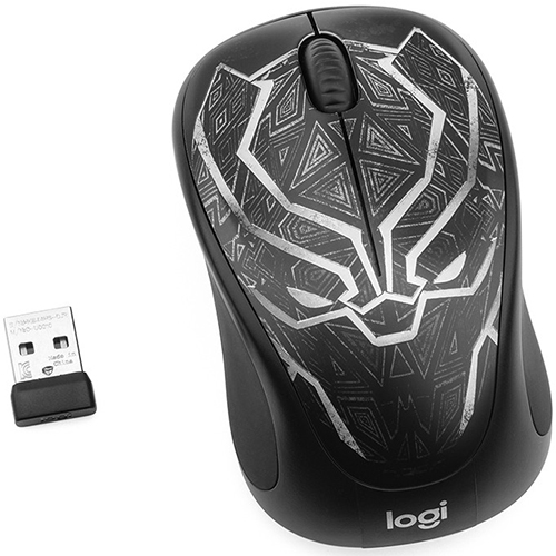 Chuột máy tính Logitech M238 - Black Panther (Chiến binh báo đen)