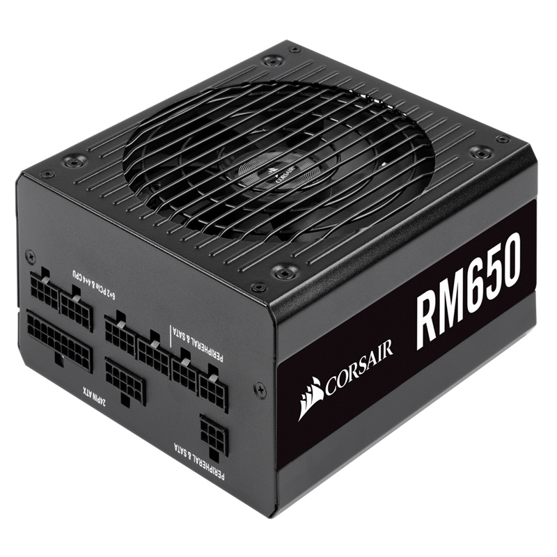 Nguồn máy tính Corsair RM650 80 Plus Gold - Full Modul - CP-9020194-NA