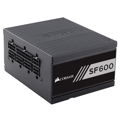 Nguồn máy tính Corsair SF600 600W - 80Plus Gold SFX