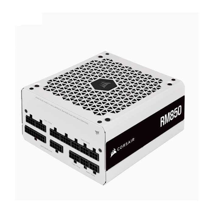 Nguồn máy tính Corsair RM850 White 2021 80 Plus Gold - Full Modul (CP-9020232-NA)
