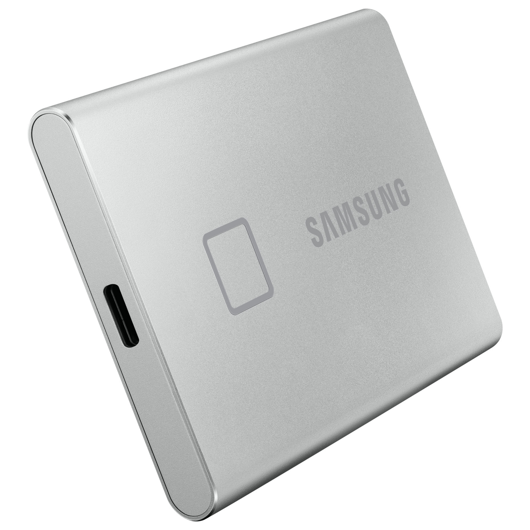 Ổ cứng di động SSD Samsung T7 Touch 500GB USB 3.2 Gen 2 - Bạc (MU-PC500S)