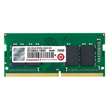 Ram Laptop Transcend 8GB DDR4 2400MHz SO-DIMM (JM2400HSB-8G)
