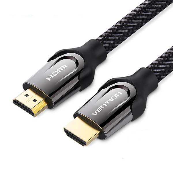 Cáp HDMI 2.0 bọc lưới dài 5m hỗ trợ 4K@60Hz Vention VAA-B05-B500