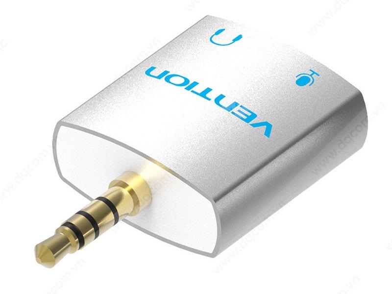 Giắc chuyển Audio Từ 1 ra 2 Vention (1 Audio + 1 Microphone) BDBW0