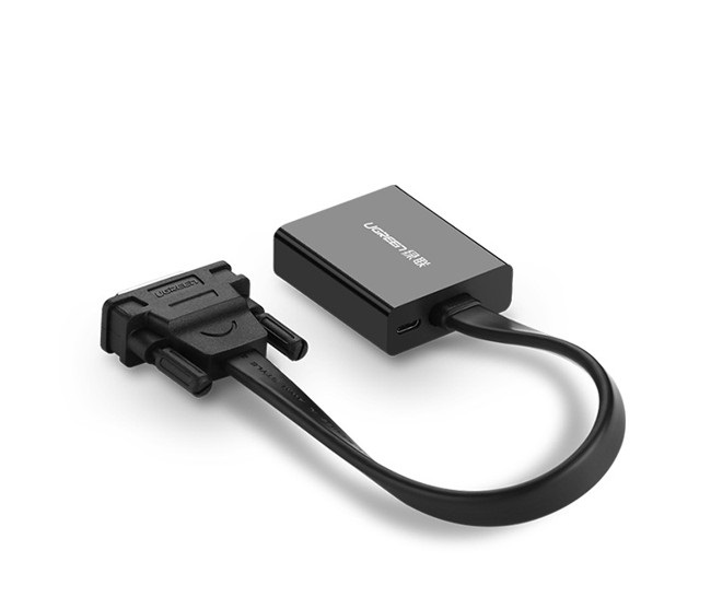 Cáp chuyển đổi DVI Ugreen UG-40259 DVI 24+1 to VGA chính hãng