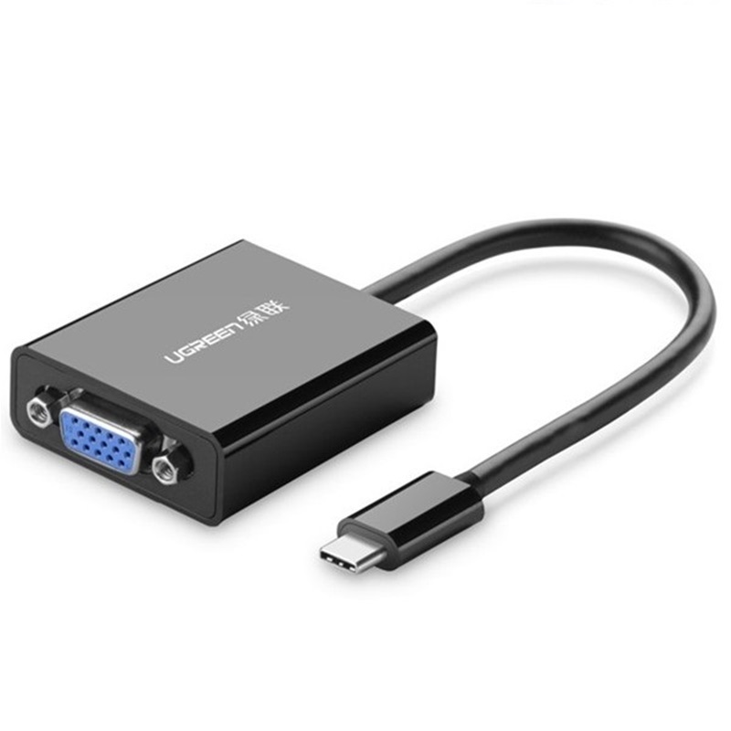 Cáp chuyển đổi USB Type-C to VGA chính hãng Ugreen 20586