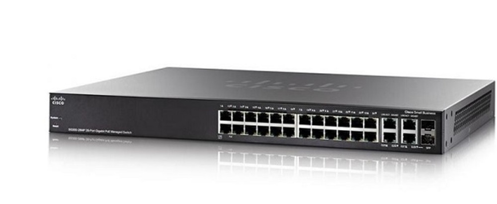 Switch Cisco SB SG350-28P 28-port Gigabit POE Managed Switch (SG350-28P-K9-EU)