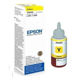 Mực máy in Epson C13T6644 màu vàng (Dùng cho Epson L120/L300/L310/L350/L355/L365/L550/L455/L555