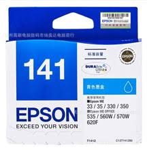 Mực máy in Epson C13T1412 màu xanh (Dùng cho Epson ME320/ME32/900WD/960WD)