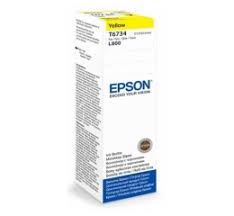 Mực máy in Epson C13T6734 màu vàng (Dùng cho Epson L800/L805/L1800)