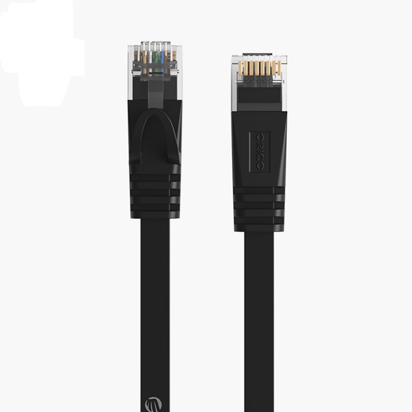 Cáp mạng Orico PUG-C6B-50-BK 5m 32AWG dây dẹt