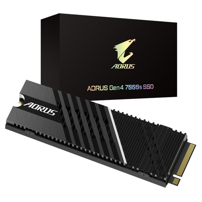Ổ cứng SSD Gigabyte Aorus 7000s PCIE 4.0 x4 1TB (GP-AG70S1TB)