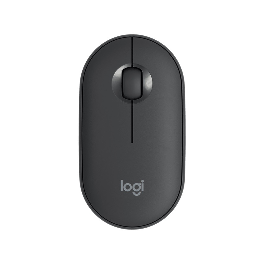 Chuột không dây Logitech Pebble M350 Wireless/ Bluetooth màu than chì 910-005602