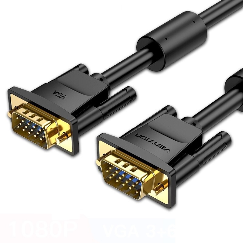 Cáp VGA(3+6) 3m tròn cao cấp Vention DAEBI
