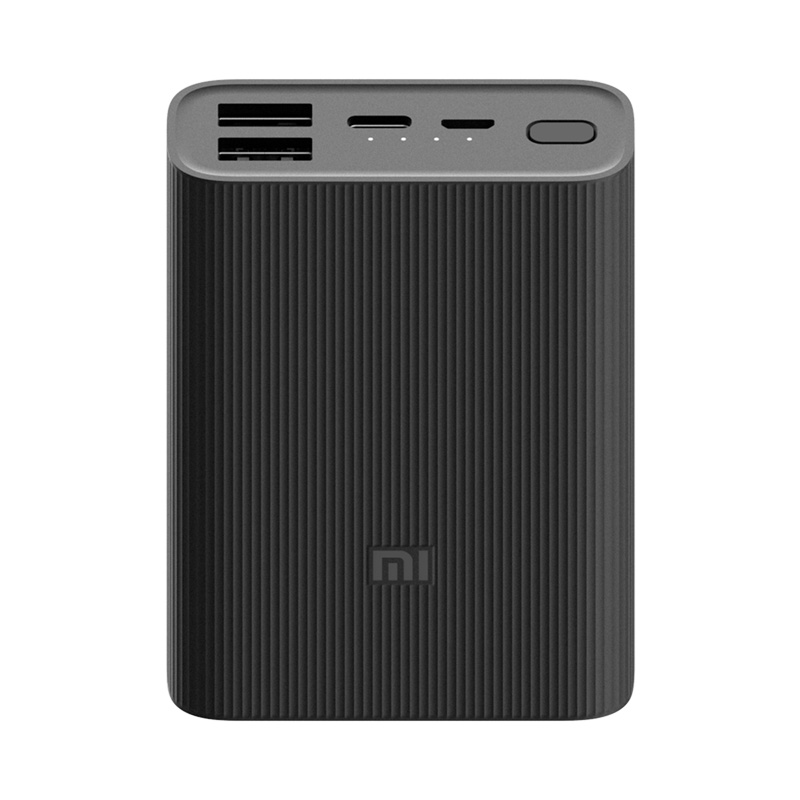 Sạc dự phòng Xiaomi Mi Power Bank 3 Ultra Compact Black 10000mAh