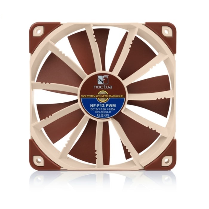 Quạt tản nhiệt cho case Noctua NF-F12 PWM 12cm