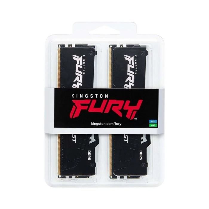 Ram Kingston FURY Beast RGB 32GB (2x16GB) DDR5 bus 5200Mhz (KF552C40BBAK2-32)