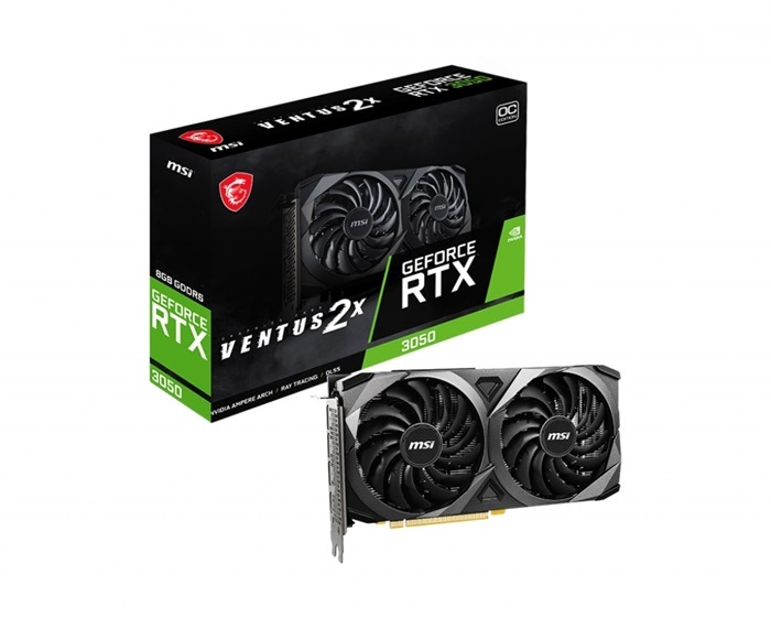 VGA MSI RTX 3050 VENTUS 2X 8G OC