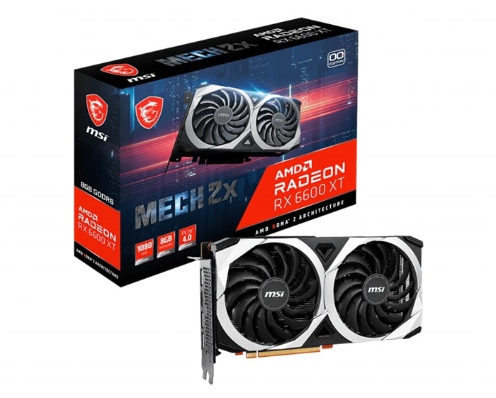 VGA MSI RX 6600 XT MECH 2X 8GB OC