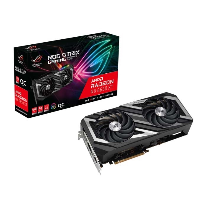 VGA ASUS ROG Strix Radeon™ RX 6650 XT OC Edition 8GB GDDR6