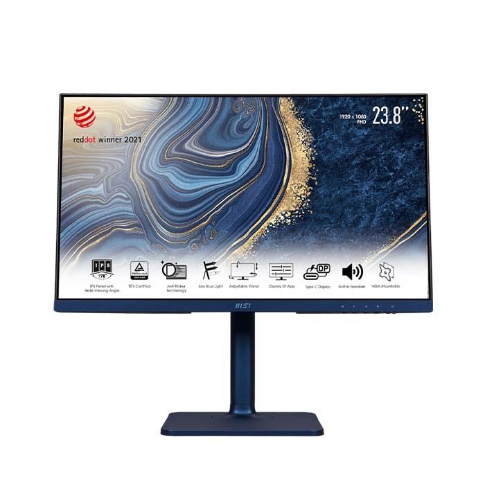 Màn hình máy tính MSI Modern MD241P Ultramarine 23.8 inch FHD IPS 75Hz