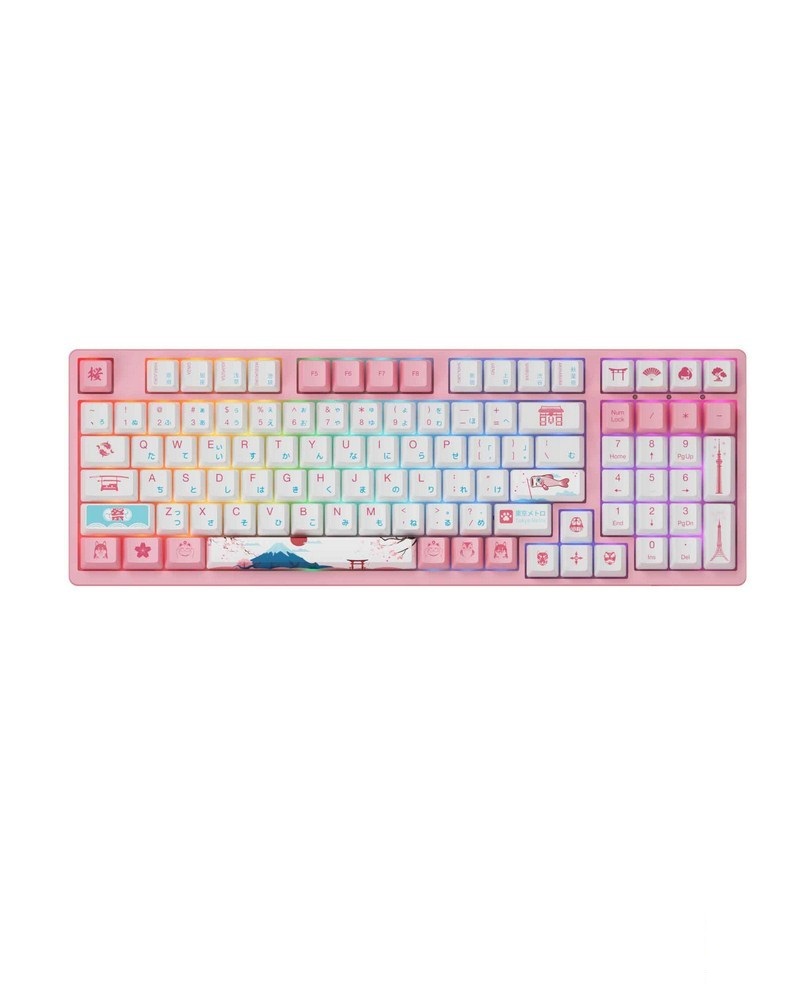 Bàn phím cơ AKKO 3098B Multi-modes World Tour Tokyo R2 Wireless TTC ACE switch