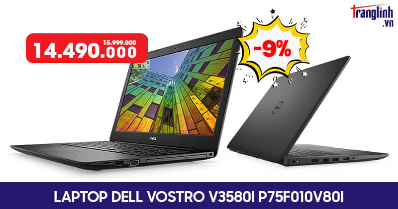 Laptop Dell Vostro V3580I P75F010V80I