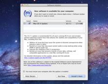OS X Lion được cập nhật lên bản 10.7.1
