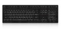 Bàn phím cơ AKKO 3108S Black Led White Brown switch