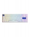 Bàn phím cơ AKKO 3068B Plus Multi-modes Blue on White Akko CS Jelly Pink switch