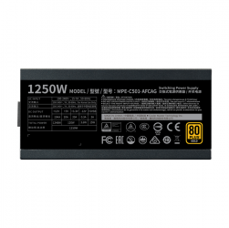 Nguồn Cooler master MWE GOLD 1250W - V2 Fully modular
