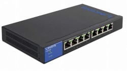 Linksys LGS308P 8-Port Business Gigabit Smart Switch POE+