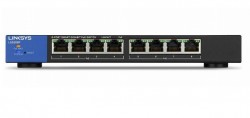 Linksys LGS308P 8-Port Business Gigabit Smart Switch POE+