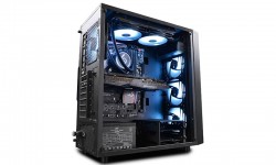 Vỏ case Deepcool E-Shield ( Mid Tower/ Màu Đen/ 1 Fan 12cm)