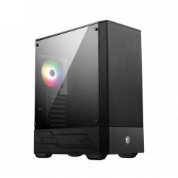 Vỏ Case MSI MAG FORGE 110R (Mid Tower/ Màu Đen/1 Fan Led RGB)