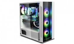 Vỏ case DEEPCOOL MATREXX 55 V3 ADD-RGB WH (Mid Tower/ Màu Trắng/ Led Trip ARGB)