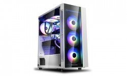 Vỏ case DEEPCOOL MATREXX 55 V3 ADD-RGB WH (Mid Tower/ Màu Trắng/ Led Trip ARGB)