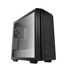 Vỏ case DEEPCOOL CG560 (Mid Tower/ Màu Đen/ 3 fan ARGB)