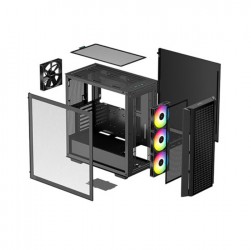 Vỏ case DEEPCOOL CG540 (Mid Tower/ Màu Đen/ 3 fan ARGB)