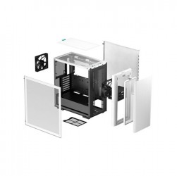 Vỏ case DEEPCOOL CK500 WH (Mid Tower/ Màu Trắng/ 2 fan 12cm)