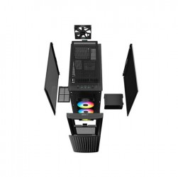 Vỏ case DEEPCOOL CK560 (Mid Tower/ Màu Đen/ 3 fan ARGB)
