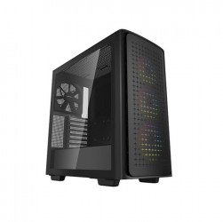 Vỏ case DEEPCOOL CK560 (Mid Tower/ Màu Đen/ 3 fan ARGB)