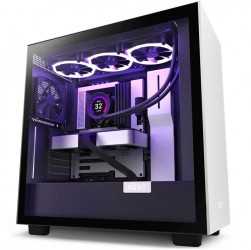 Vỏ case NZXT H7 BK/WH CM-H71BG-01 (Mid Tower / Màu Trắng Đen)