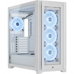 Vỏ máy tính Corsair iCUE 5000X RGB QL True White CC-9011233-WW